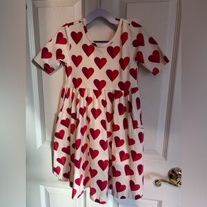 Heart Skater Dress with pockets